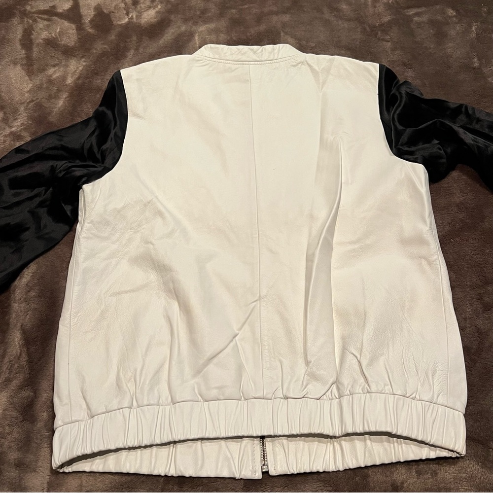 Pre owned trouve jacket sz M black and white - Picture 4 of 6
